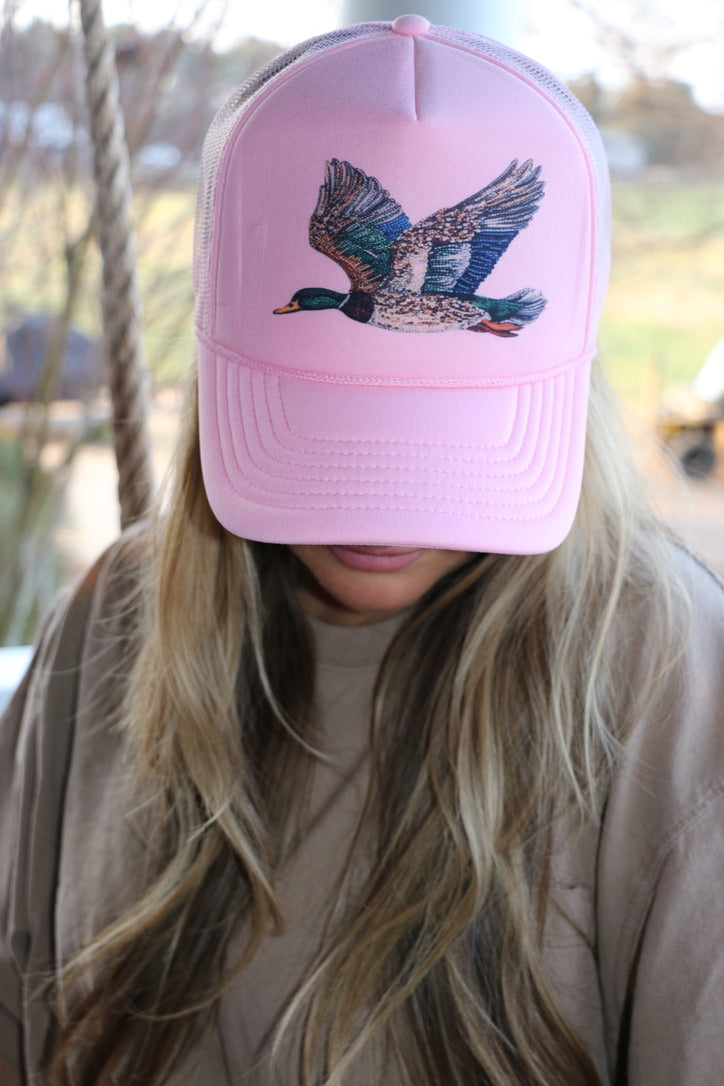 Pink Duck Trucker