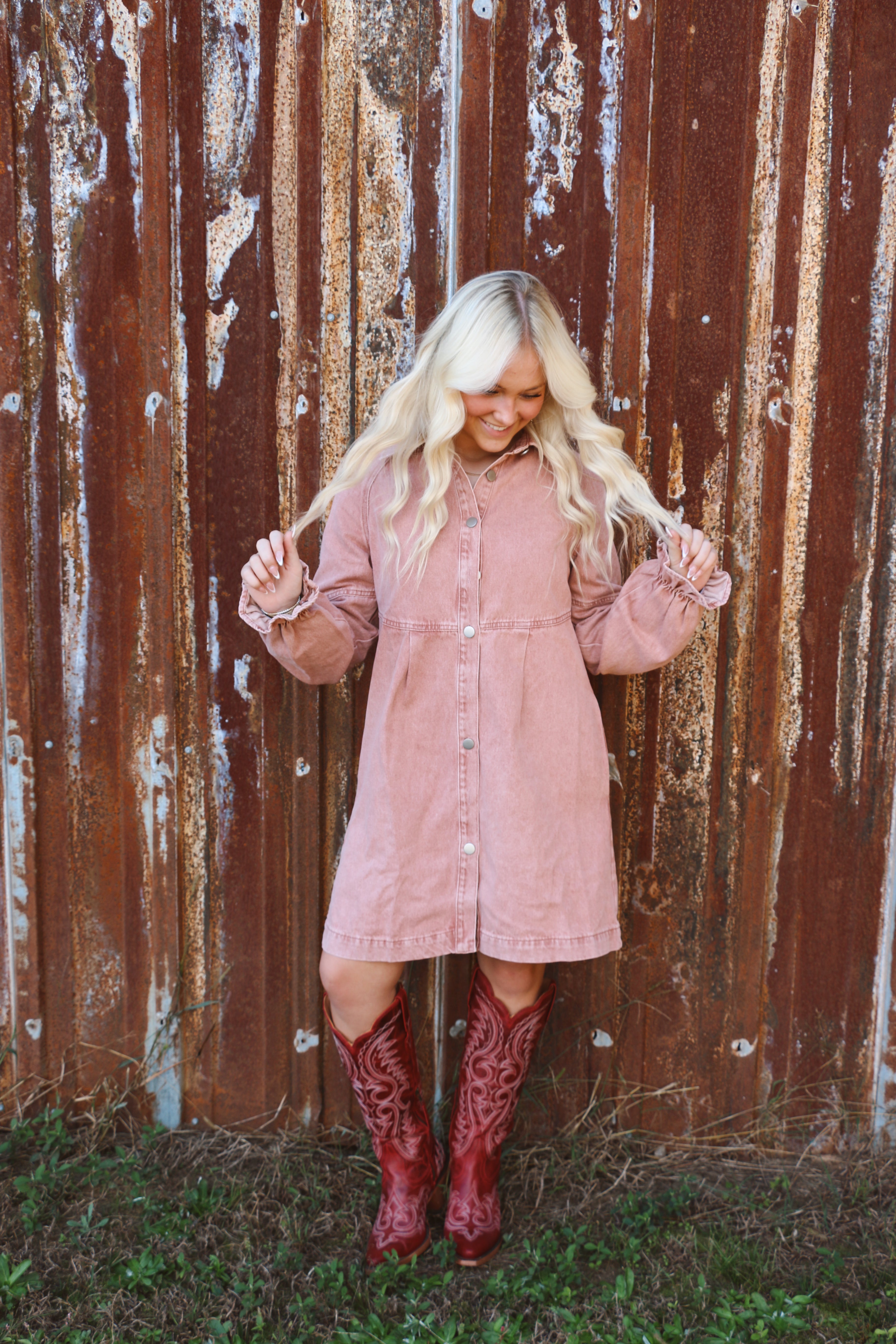 Harvest Denim Dress