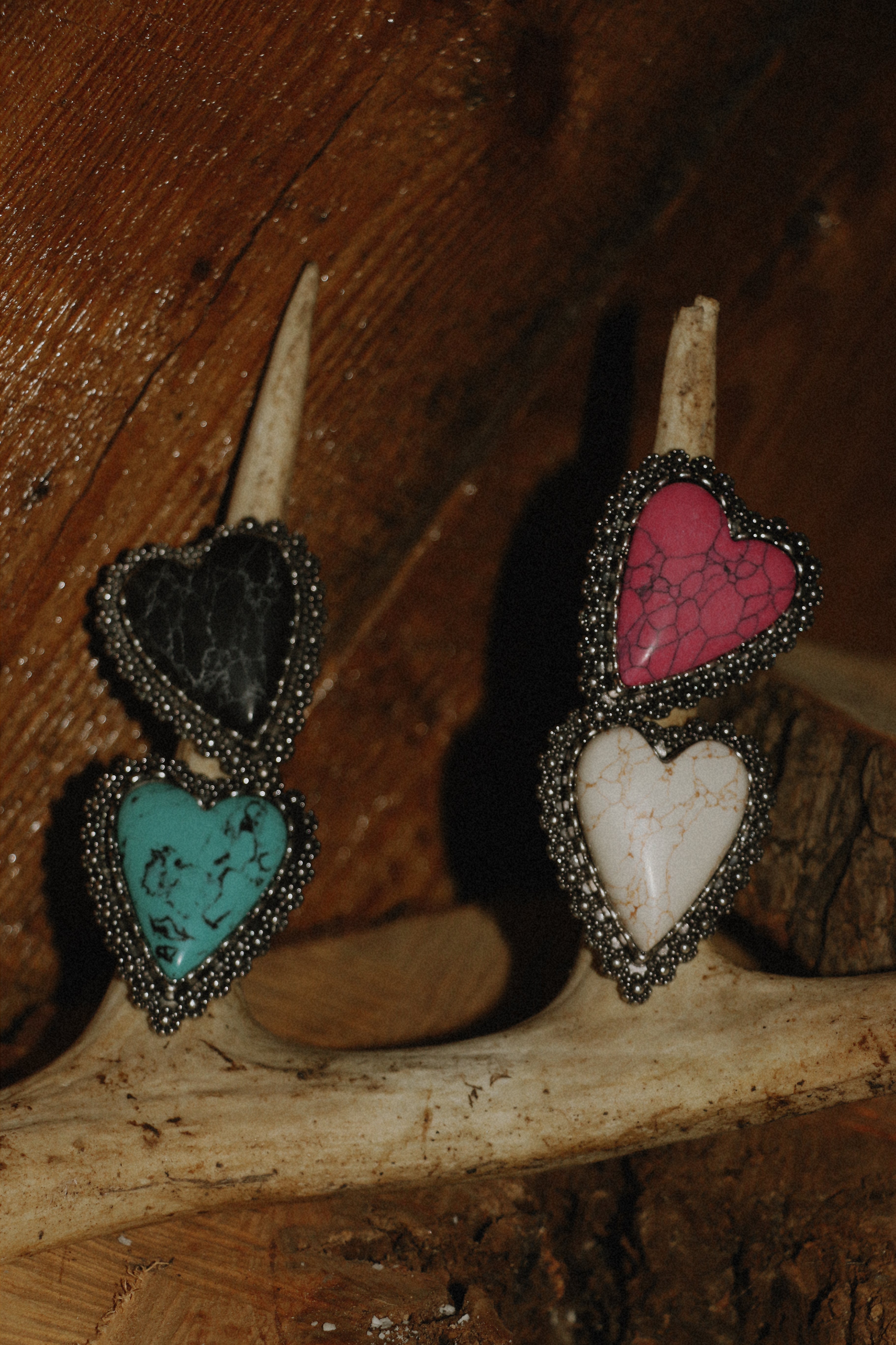 Heart of the West ring - Pink