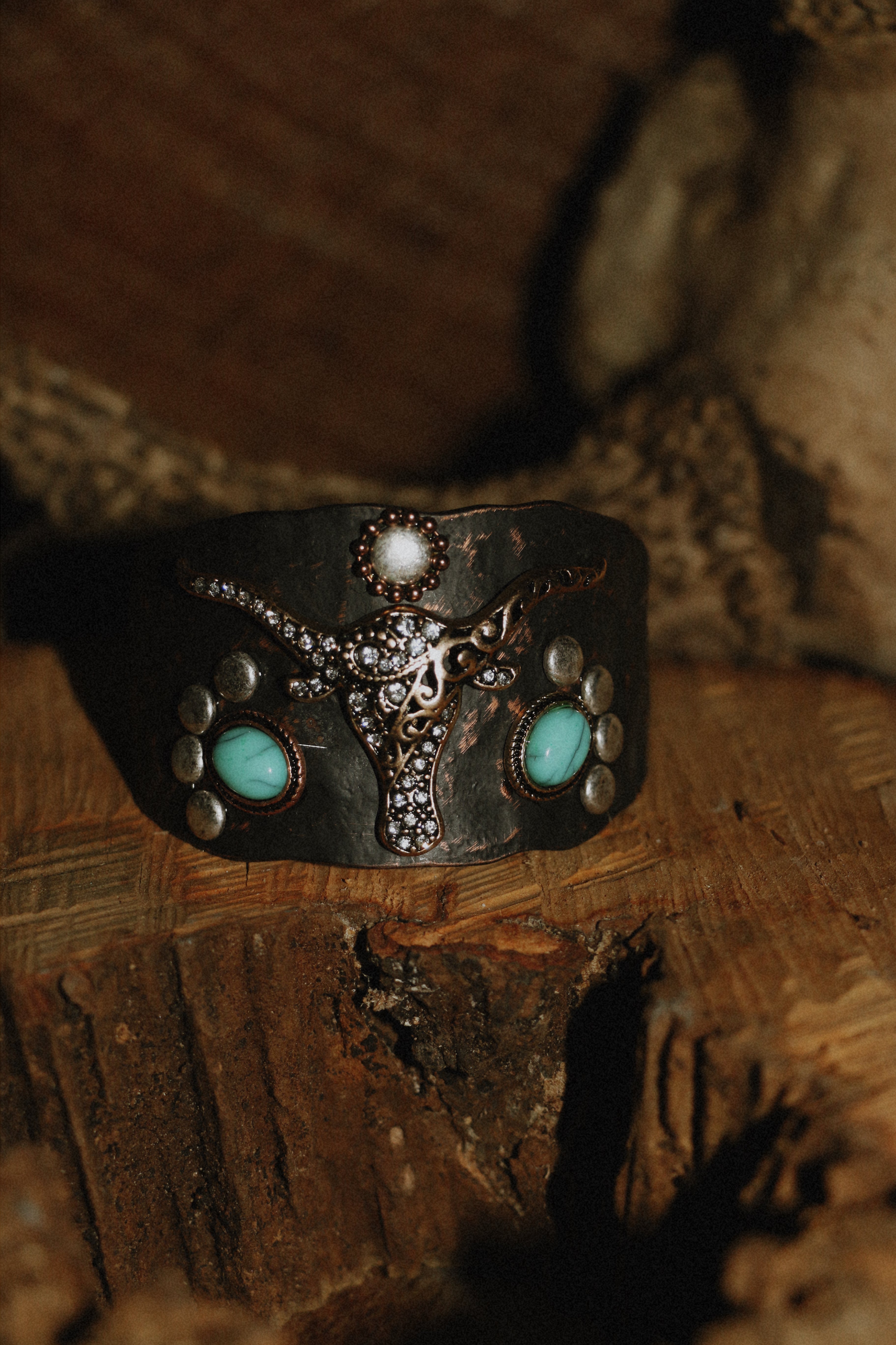Cattle Drive Cuff bracelet (Brown)