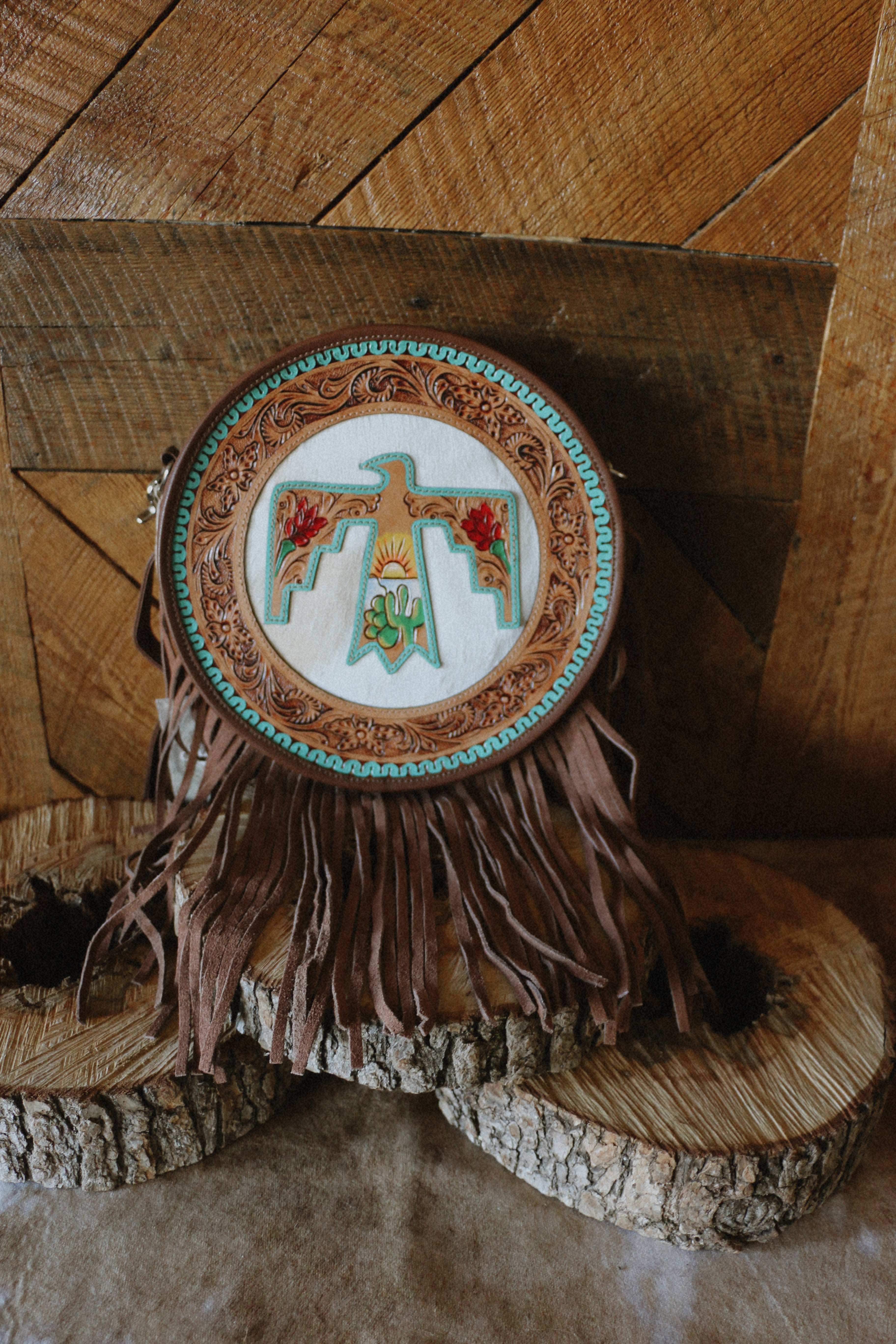 Thunderbird Dream Circle Purse
