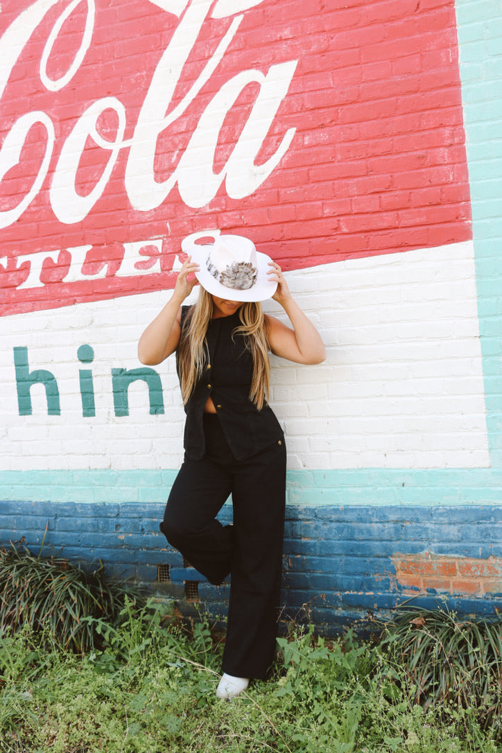 Midnight Muse Denim Set