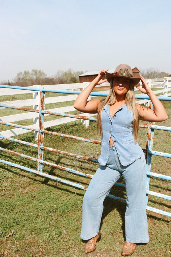 Blue Jean Dream Denim Set