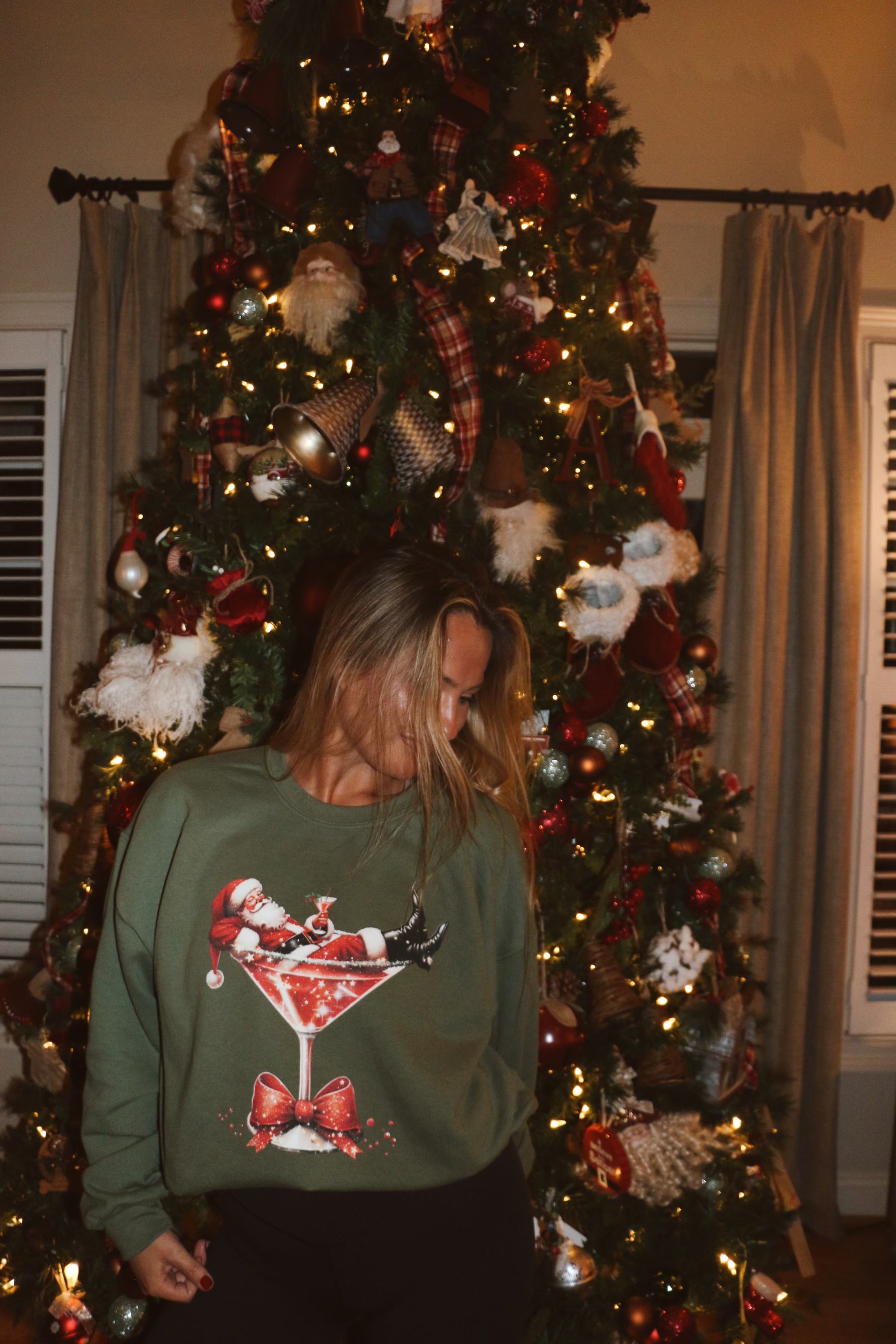 Sips with Santa Crewneck