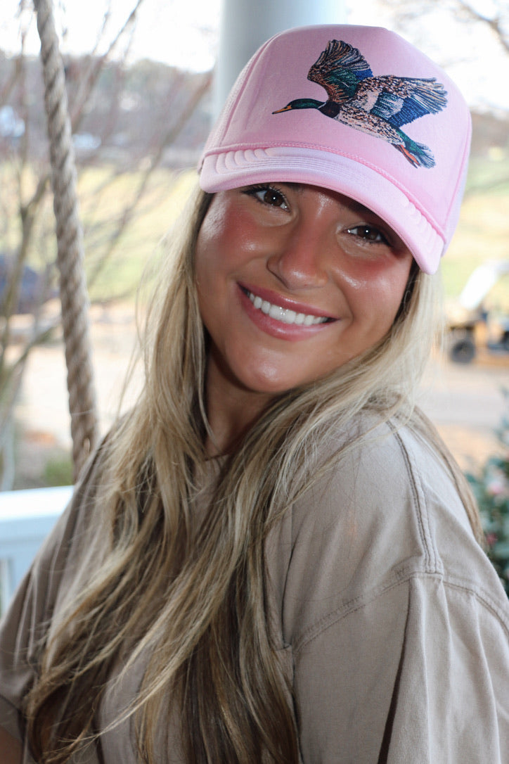 Pink Duck Trucker