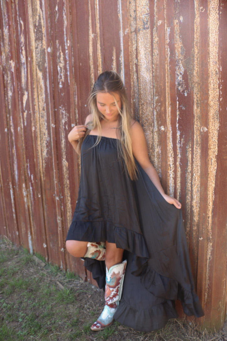 Outlaw Elegance High-Low Dres