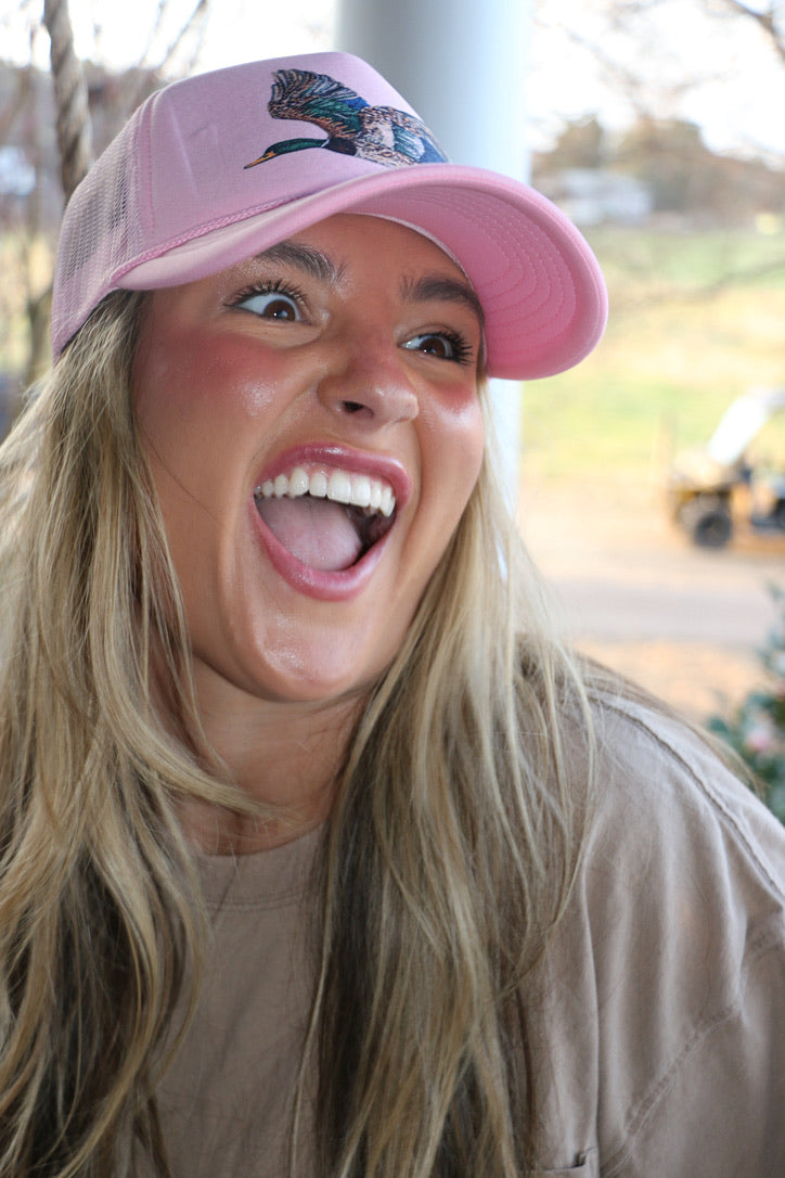Pink Duck Trucker