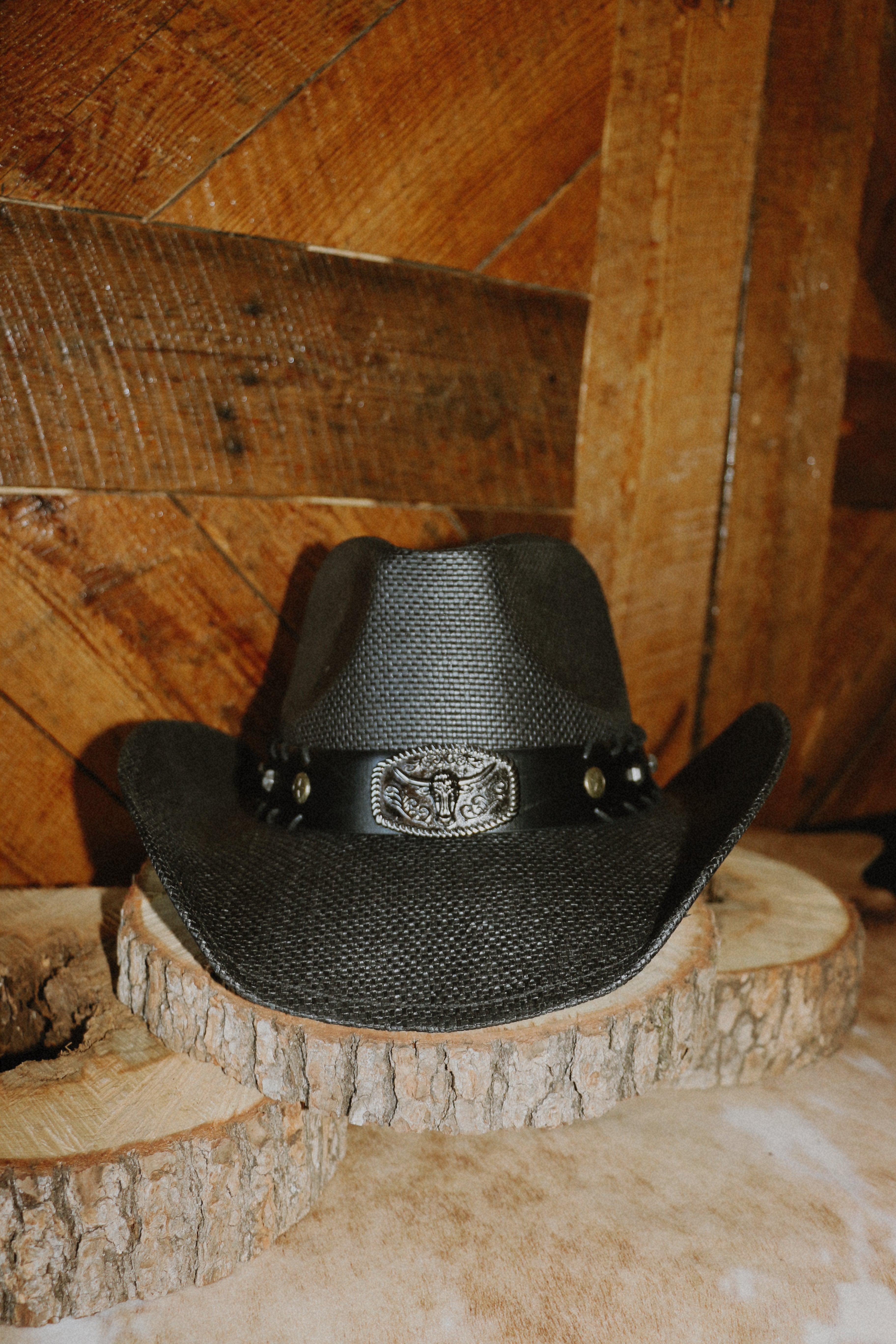 Midnight LongHorn Cowgirl Hat